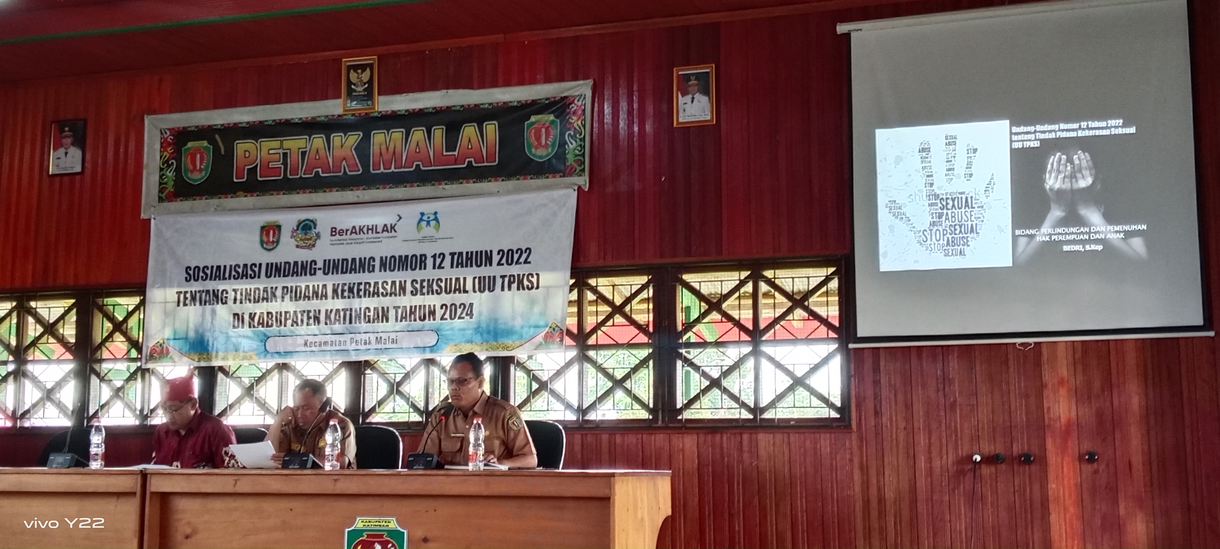 KEGIATAN SOSIALISASI UNDANG-UNDANG NOMOR 12 TAHUN 2022 (TENTANG TINDAK PIDANA KEKERASAN SEKSUAL (UU TPKS)